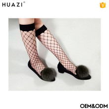 Fashion teen girl tube socks Fishnet socks